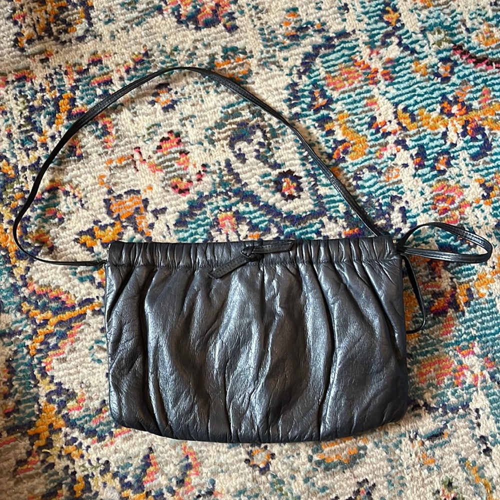 Vintage navy blue purse